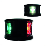 LED Tricolour Light with Black Housing - Click Image to Close